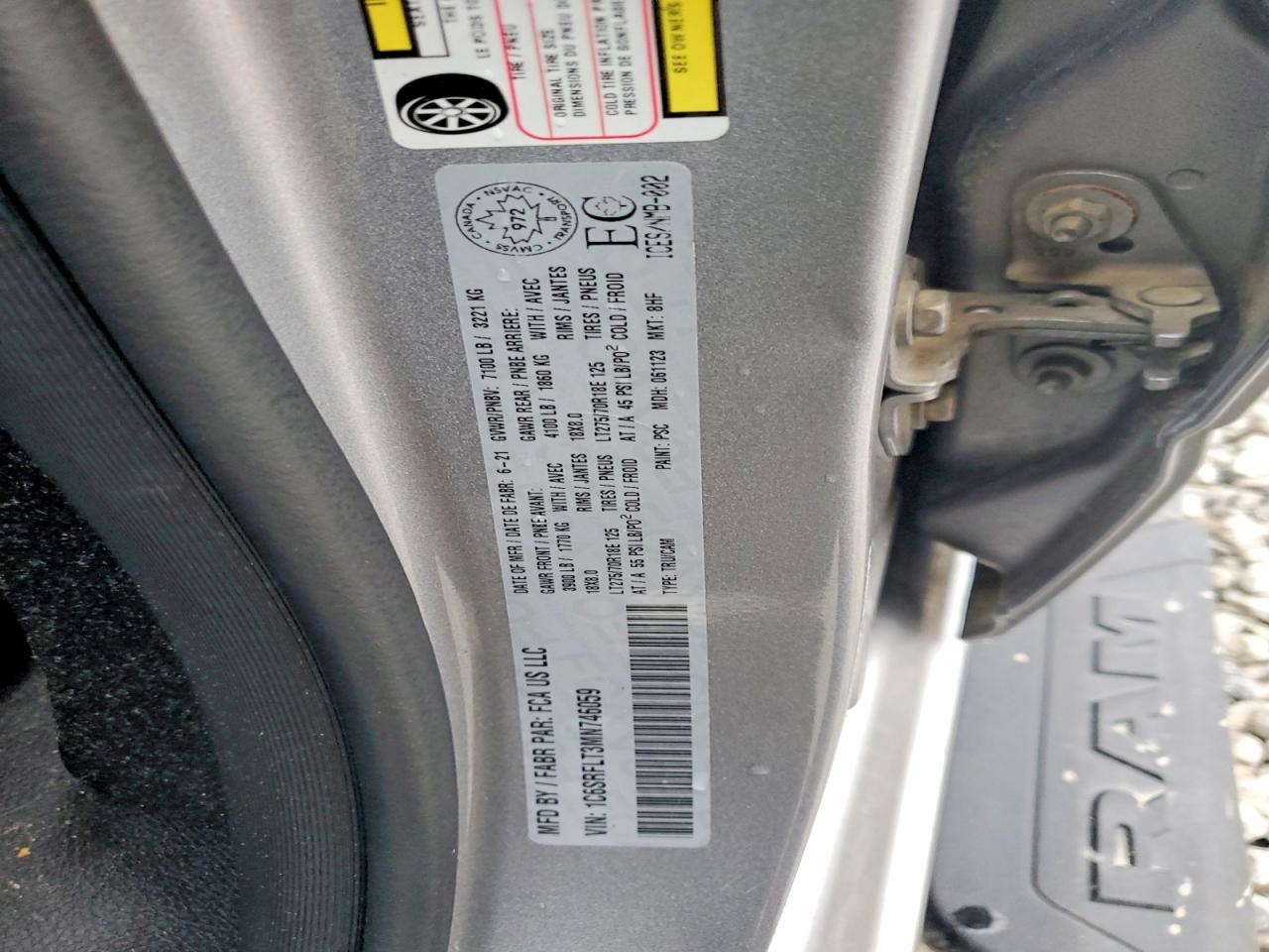 2021 RAM 1500 REBEL photo 37