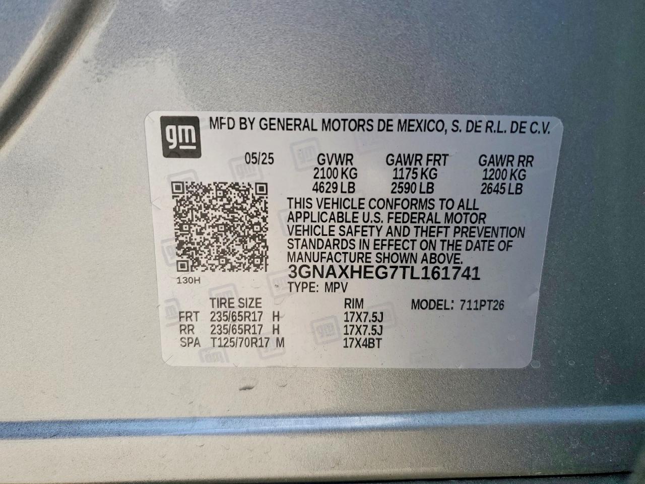 2026 CHEVROLET EQUINOX LT photo 13