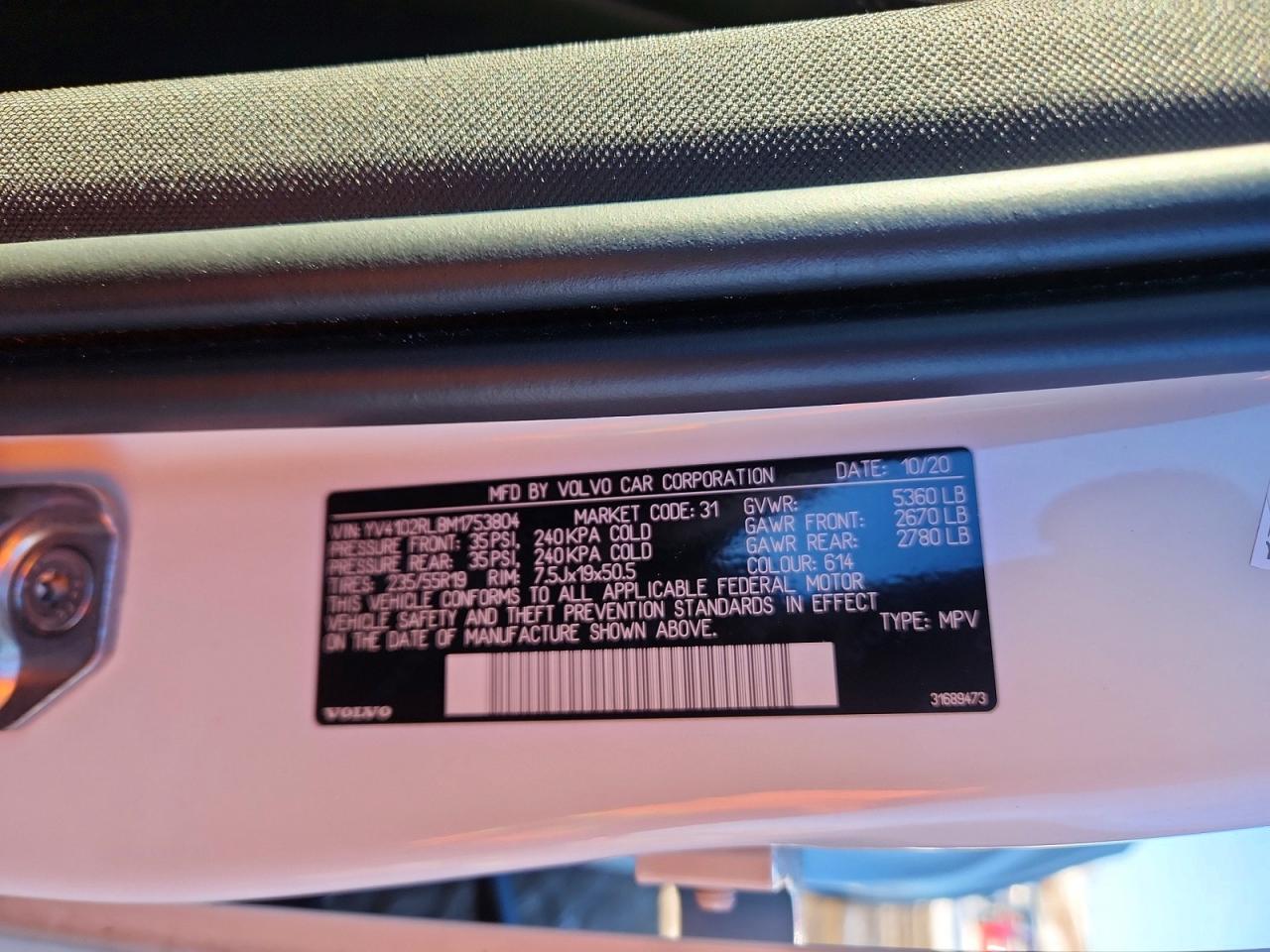 2021 VOLVO XC60 T5 INSCRIPTION photo 13