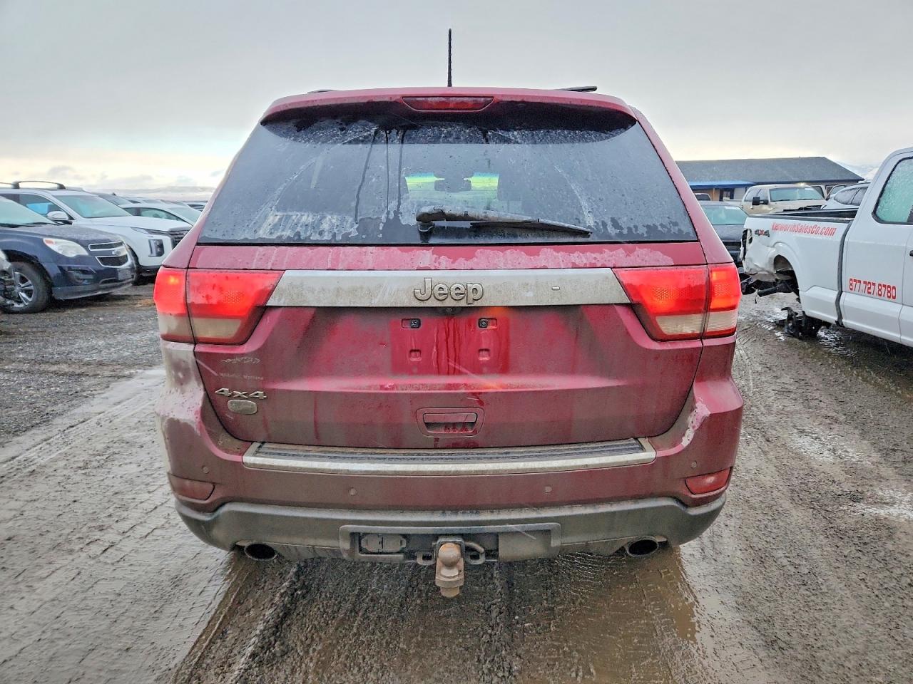 2012 JEEP GRAND CHEROKEE OVERLAND photo 11