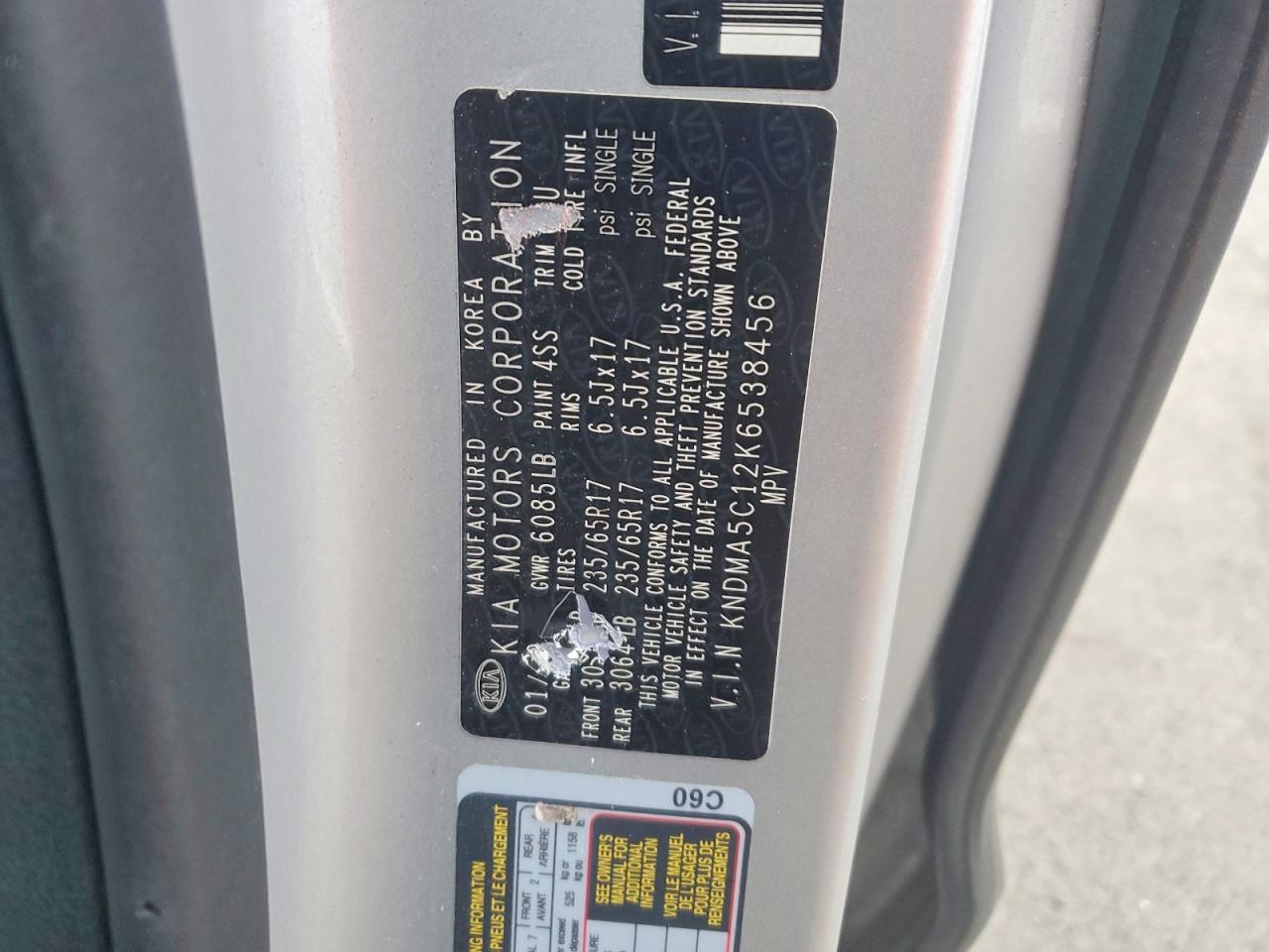 2019 KIA SEDONA L photo 13