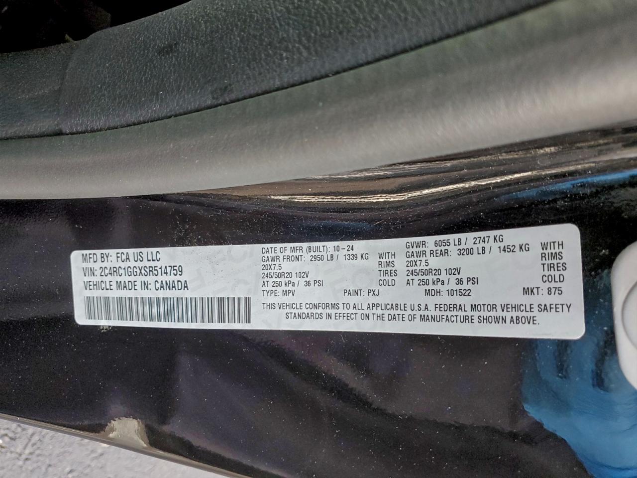 2025 CHRYSLER PACIFICA LIMITED photo 14