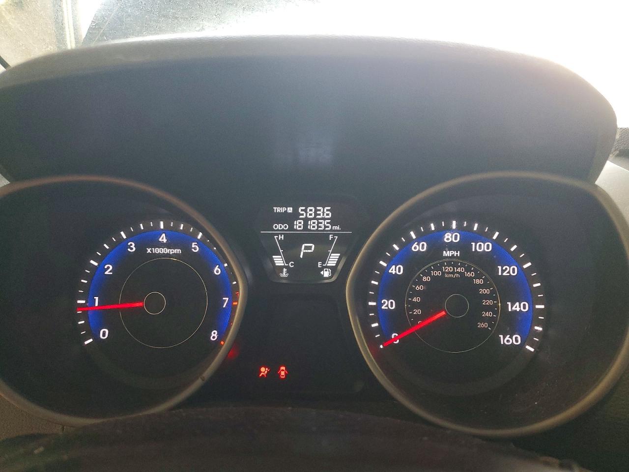 2013 HYUNDAI ELANTRA GLS photo 9