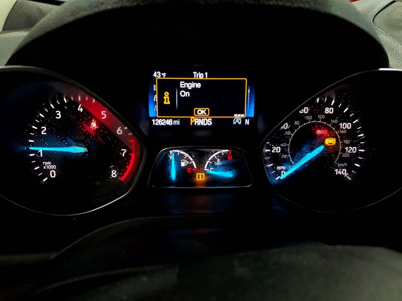 2017 FORD ESCAPE TITANIUM photo 9