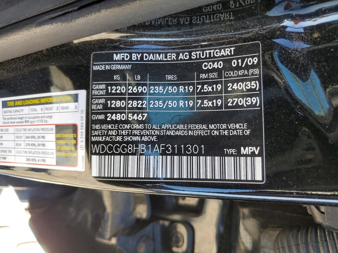 2010 MERCEDES-BENZ GLK 350 4MATIC photo 13