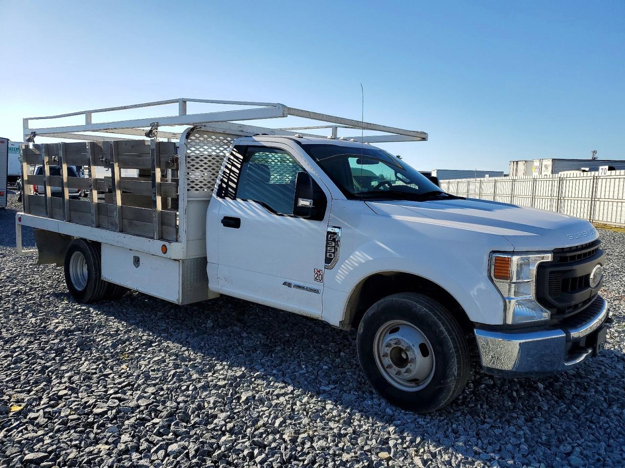 2020 FORD F350 SUPER DUTY FLATBED TRUCK photo 4