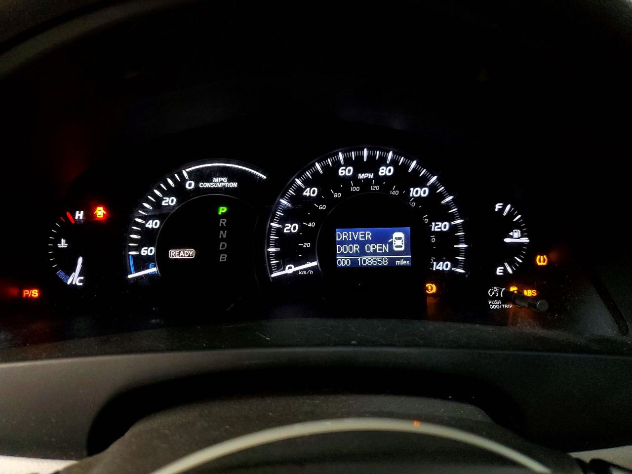 2009 TOYOTA CAMRY HYBRID photo 9