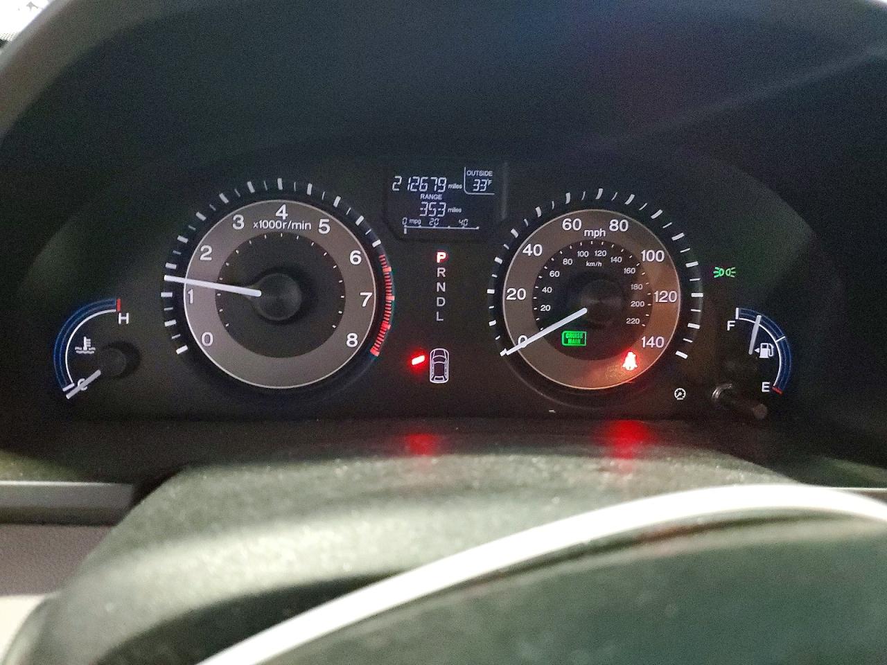 2012 HONDA ODYSSEY EXL photo 9