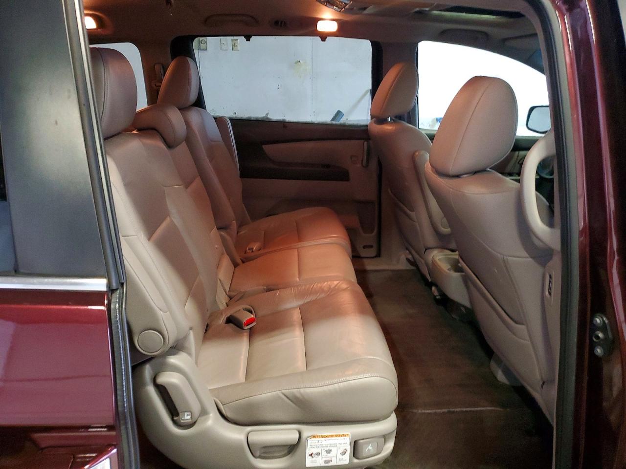 2012 HONDA ODYSSEY EXL photo 11