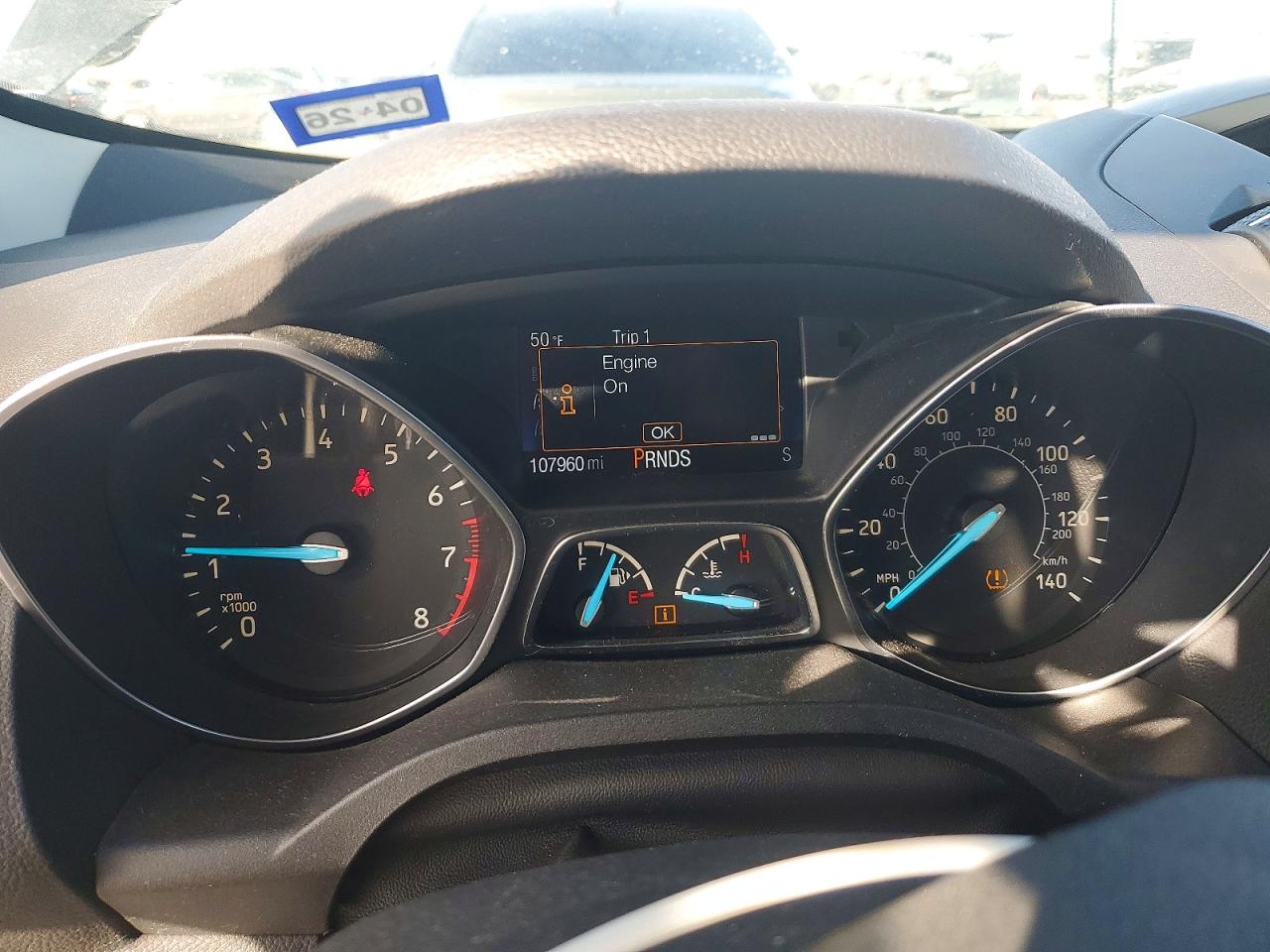 2017 FORD ESCAPE S photo 9