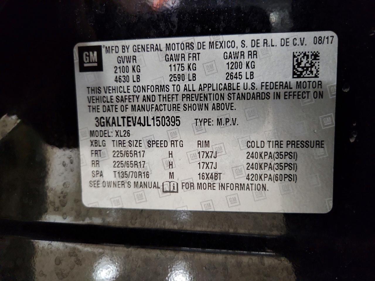 2018 GMC TERRAIN SLE photo 13