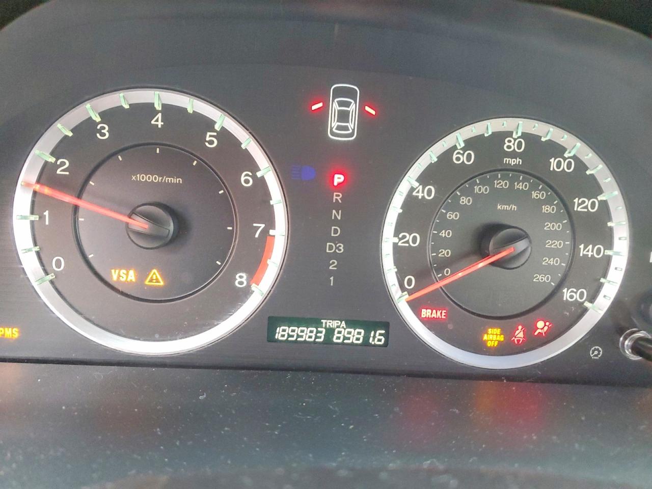 2008 HONDA ACCORD EX photo 9