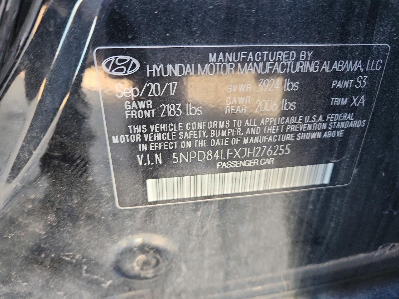 2018 HYUNDAI ELANTRA photo 34