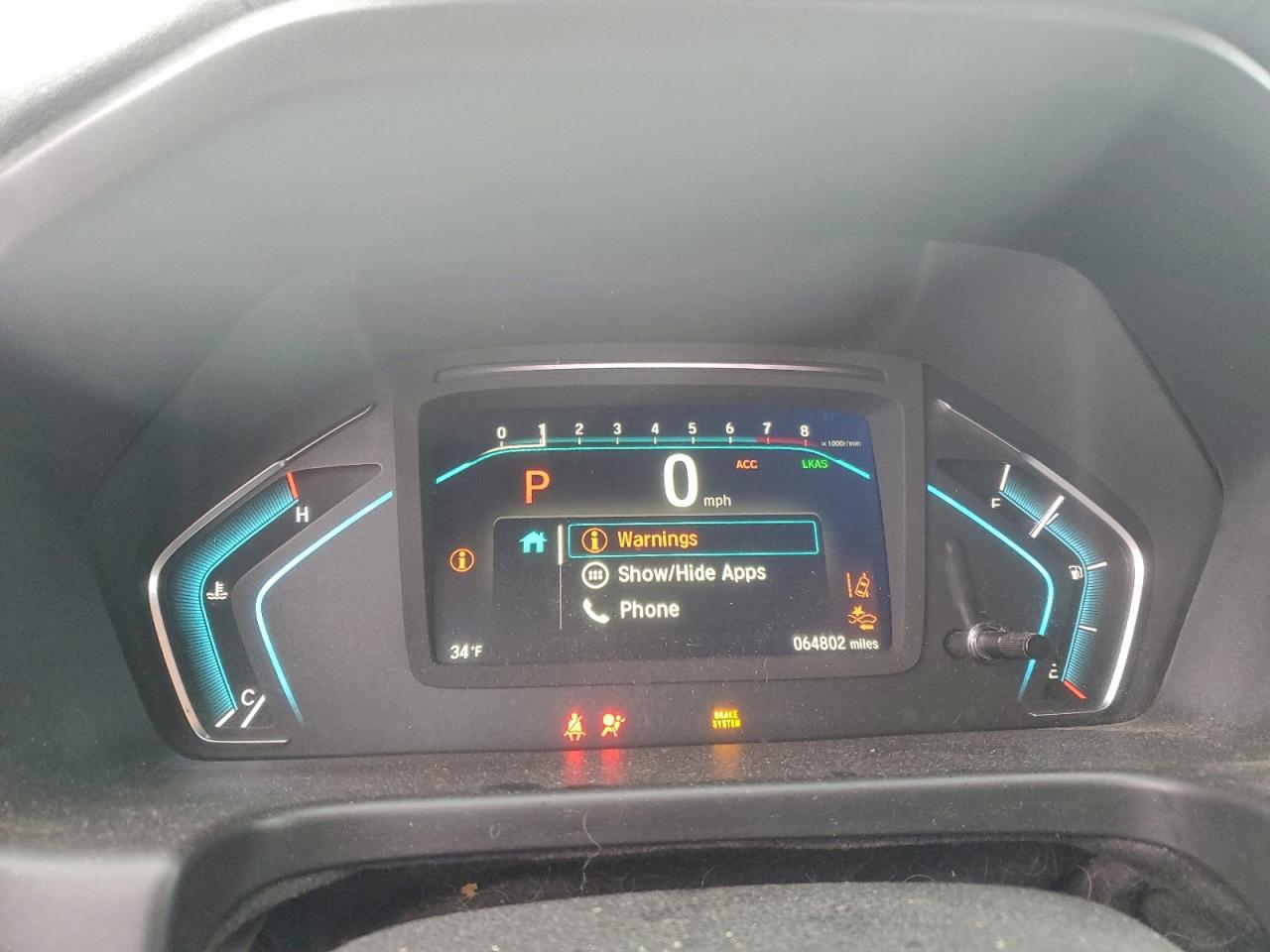2019 HONDA ODYSSEY EXL photo 9