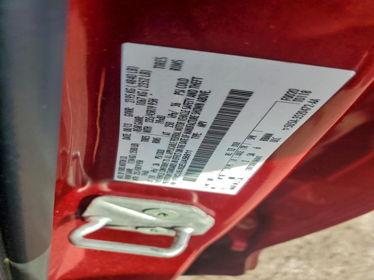 2014 FORD ESCAPE TITANIUM photo 13
