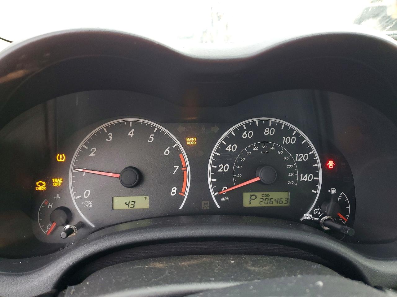 2012 TOYOTA COROLLA BASE photo 9