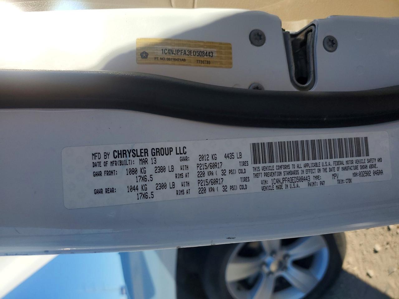 2014 JEEP PATRIOT LATITUDE photo 13