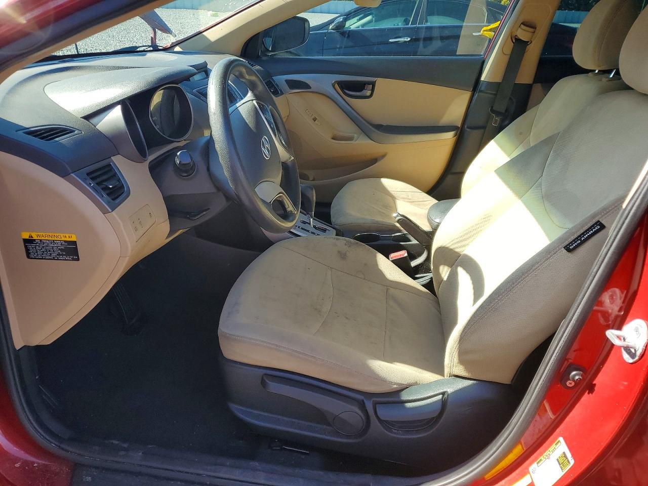 2012 HYUNDAI ELANTRA GLS photo 13