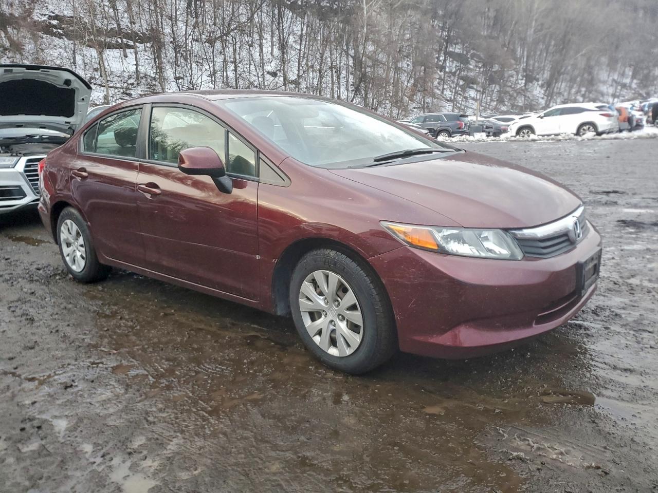 2012 HONDA CIVIC LX photo 4