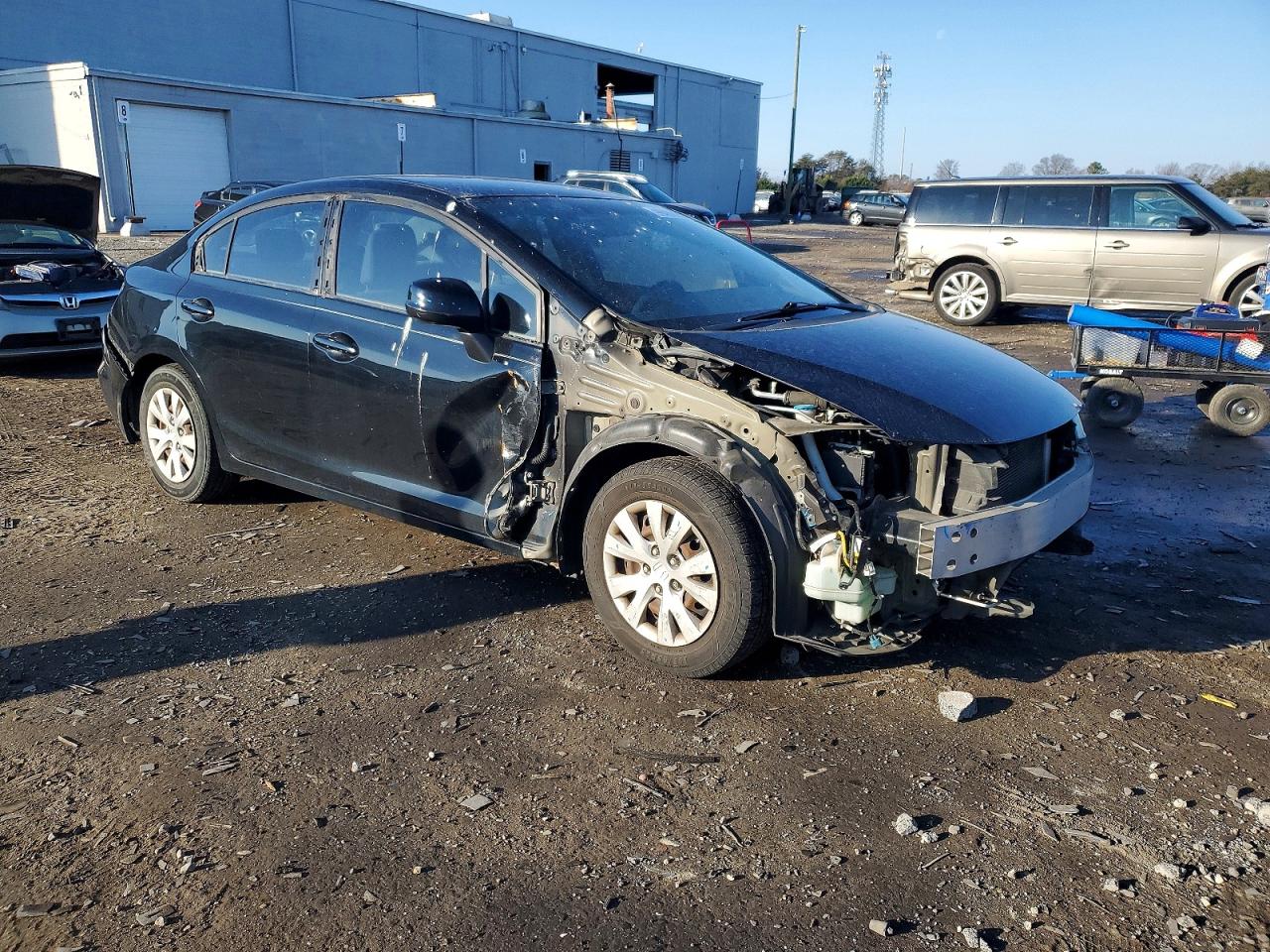 2012 HONDA CIVIC LX photo 4