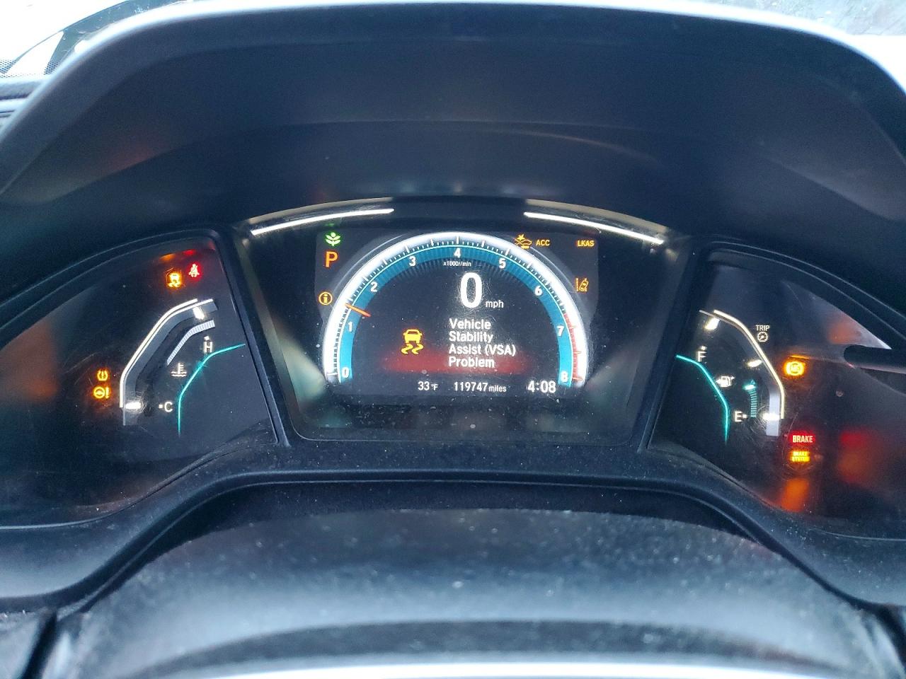 2020 HONDA CIVIC LX photo 9