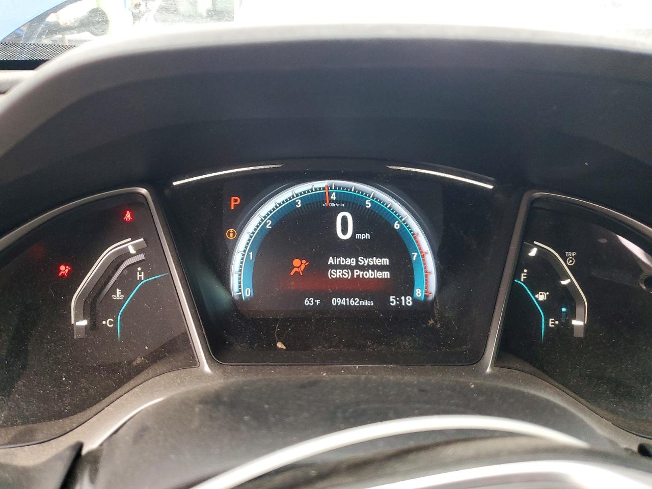 2016 HONDA CIVIC EX photo 9