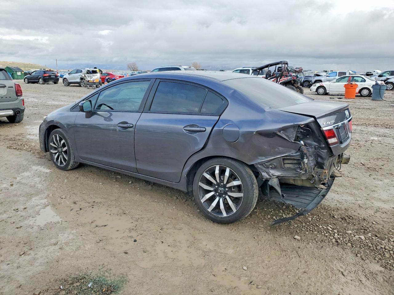 2015 HONDA CIVIC EXL photo 2