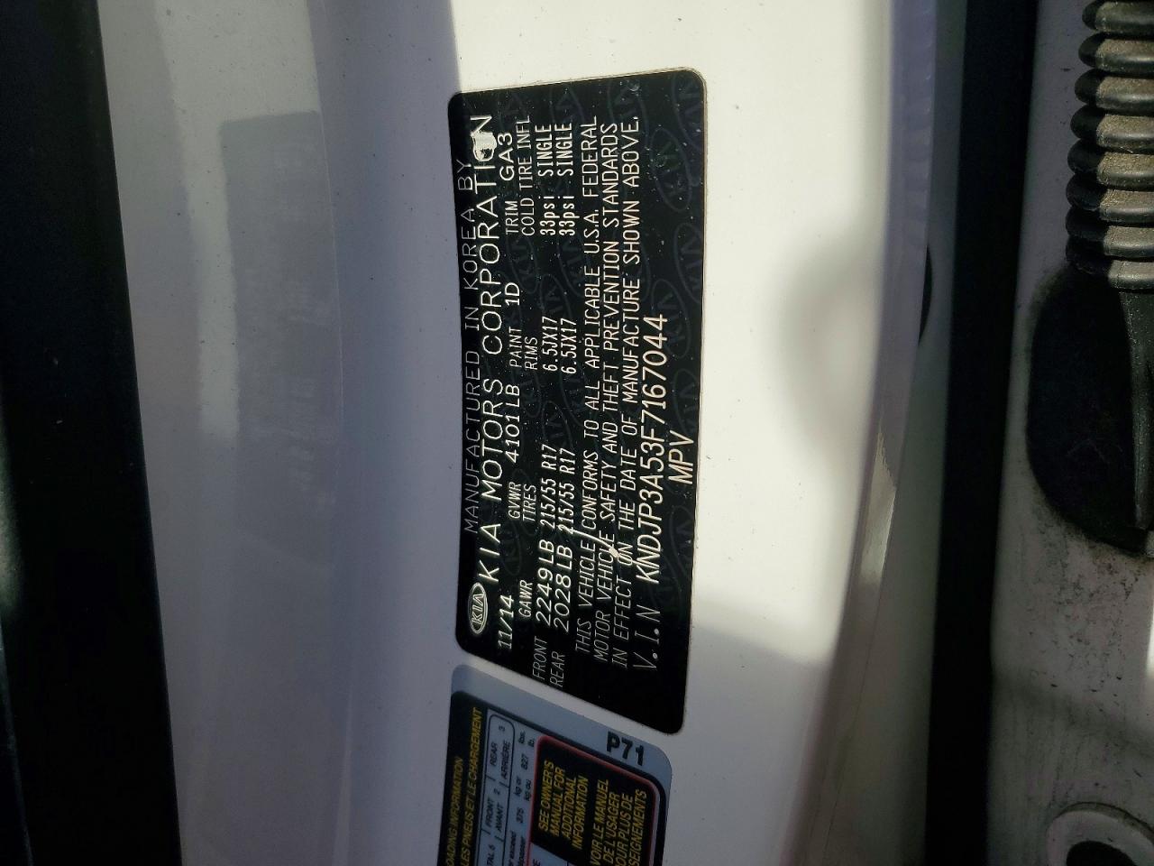 2015 KIA SOUL + photo 13