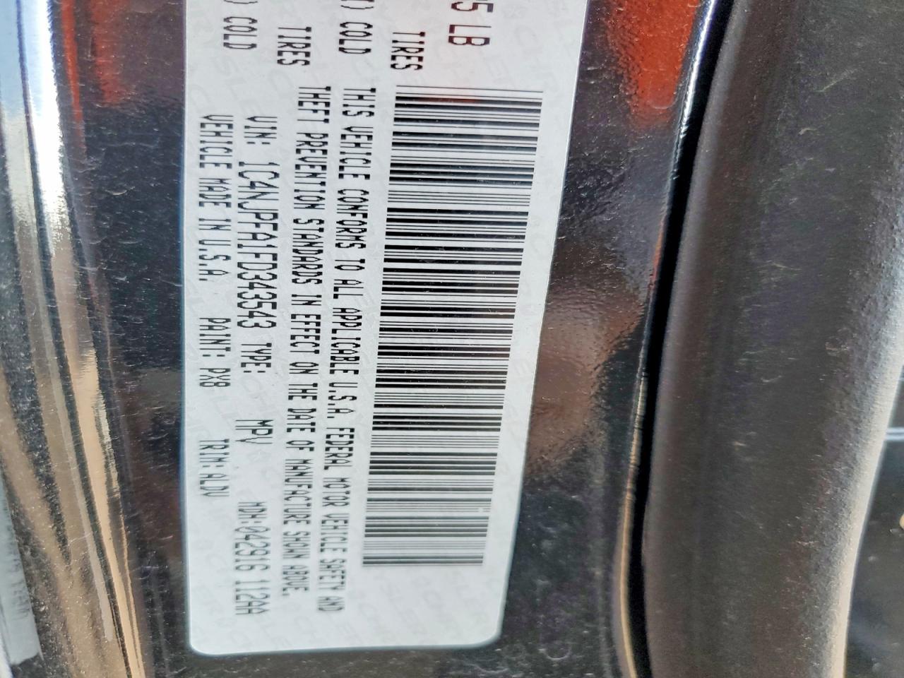 2015 JEEP PATRIOT LATITUDE photo 14