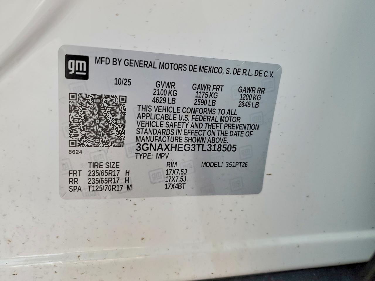 2026 CHEVROLET EQUINOX LT photo 13