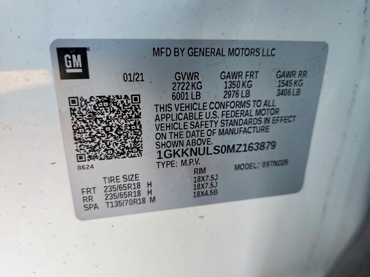 2021 GMC ACADIA SLT photo 13