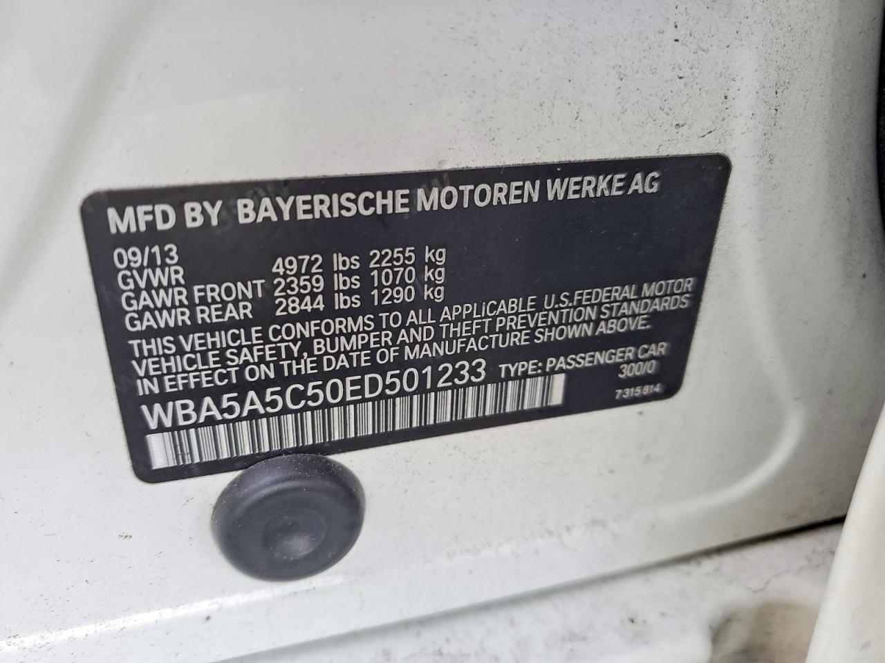 2014 BMW 528 I photo 12