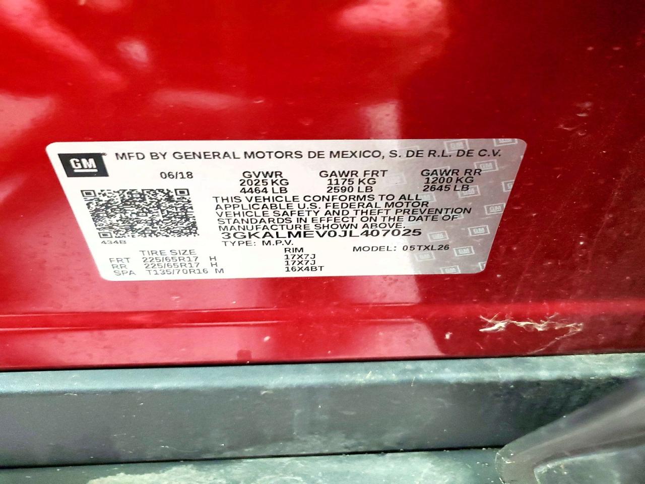 2018 GMC TERRAIN SLE photo 13