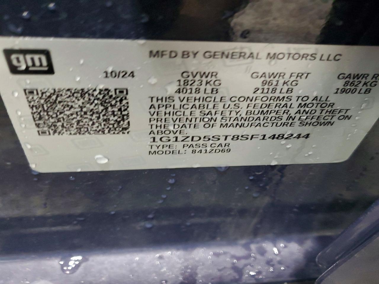 2025 CHEVROLET MALIBU LT photo 12