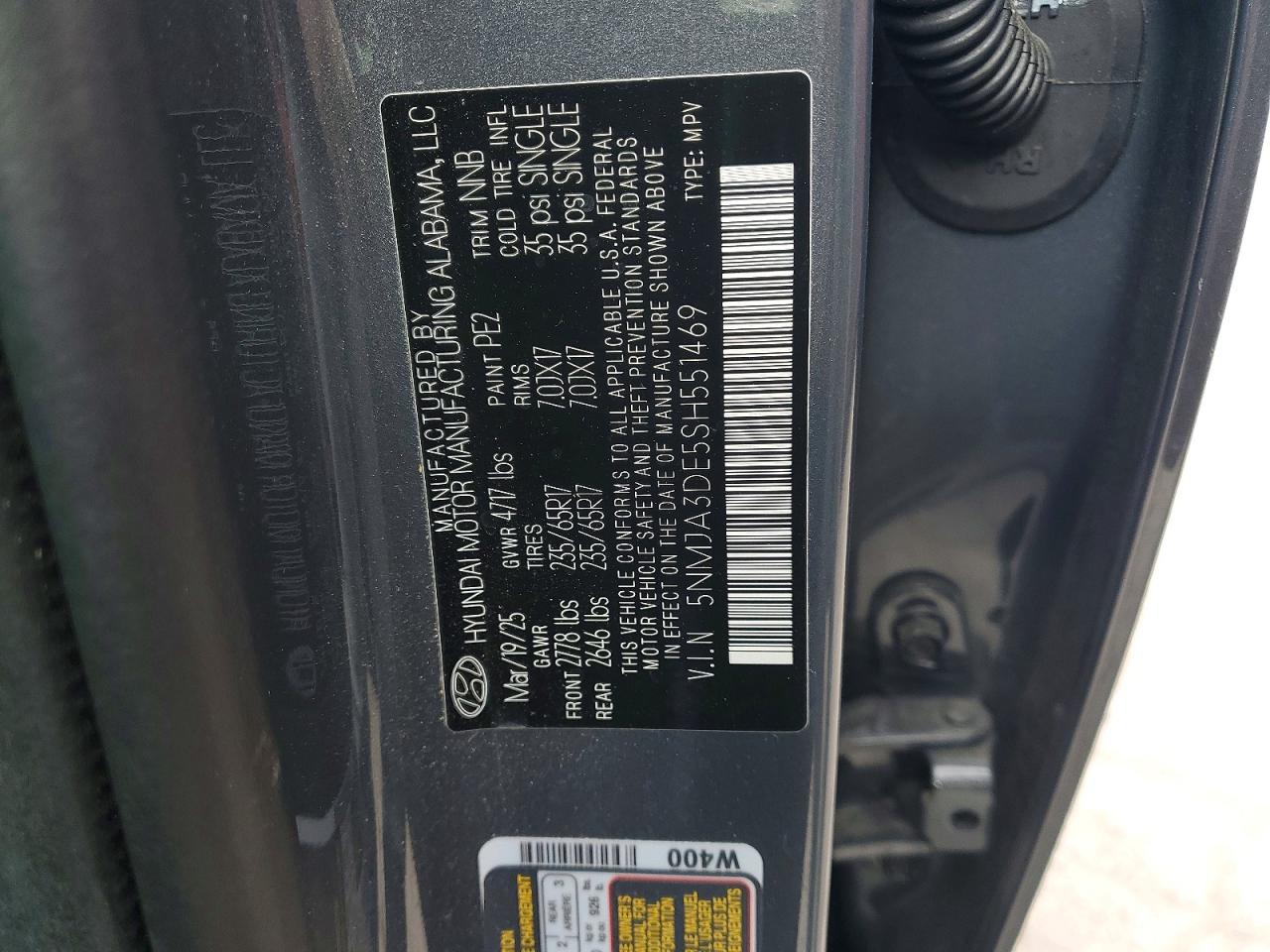2025 HYUNDAI TUCSON SE photo 23