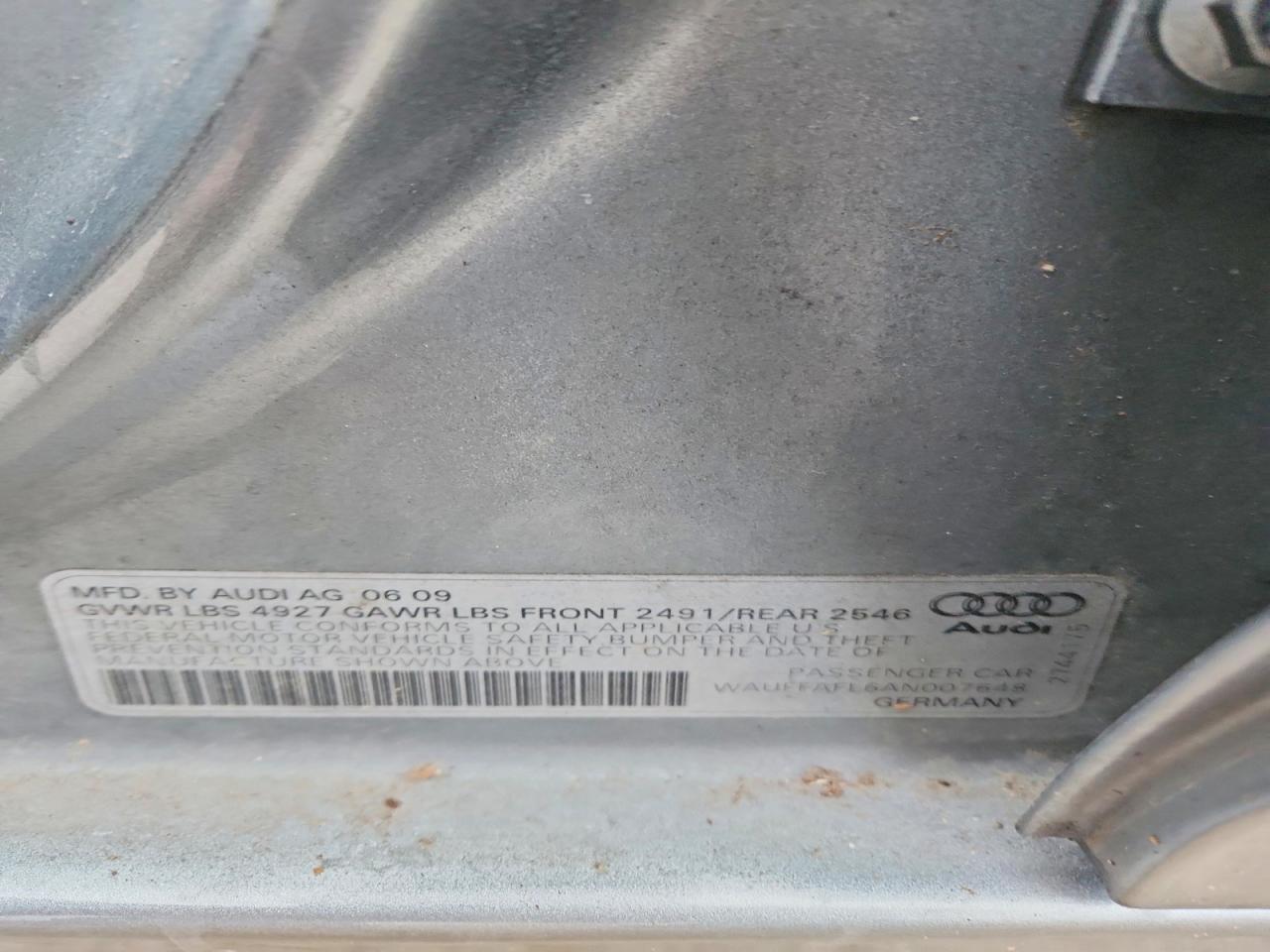 2010 AUDI A4 PREMIUM PLUS photo 13