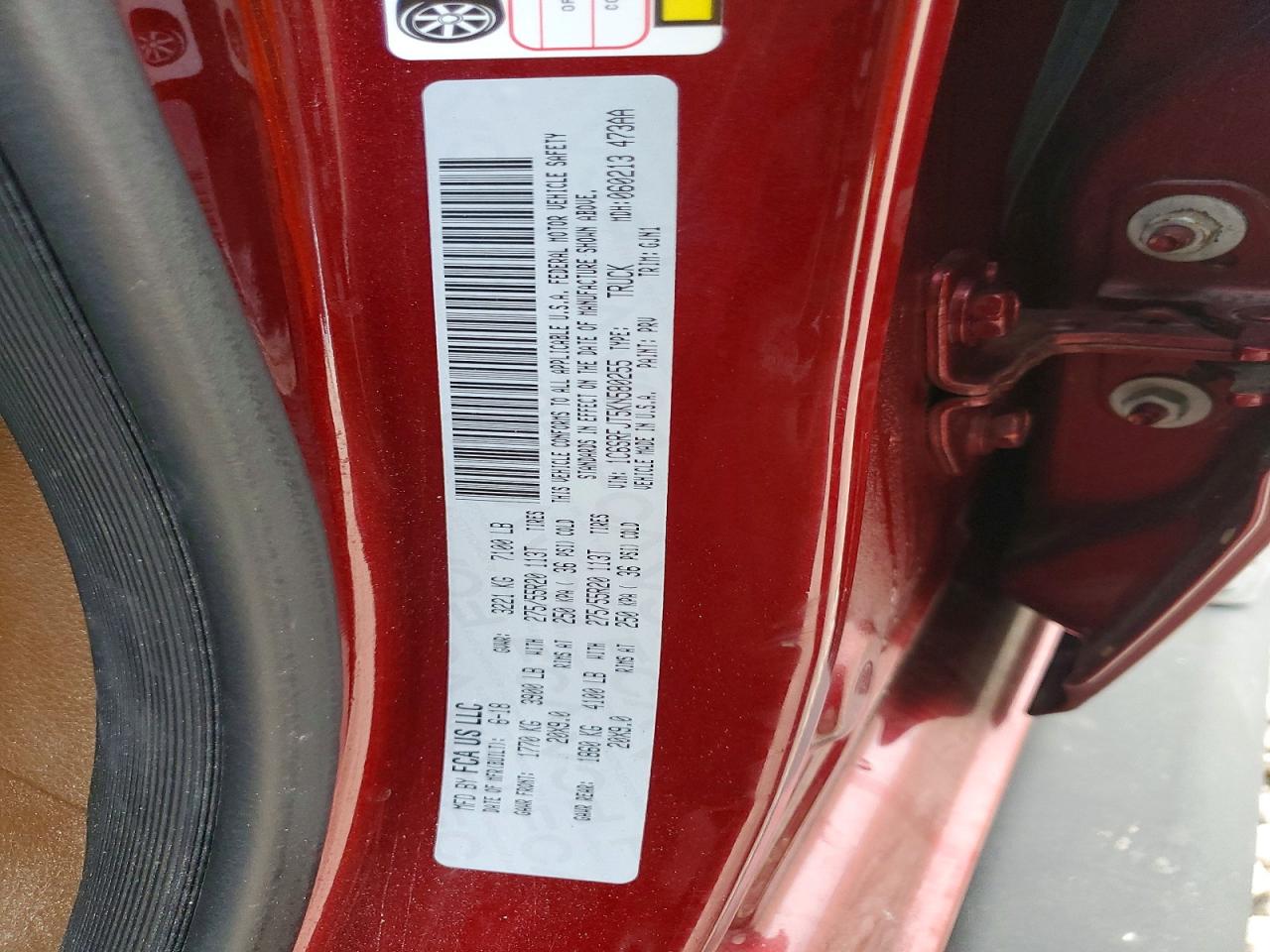 2019 RAM 1500 LARAMIE photo 12