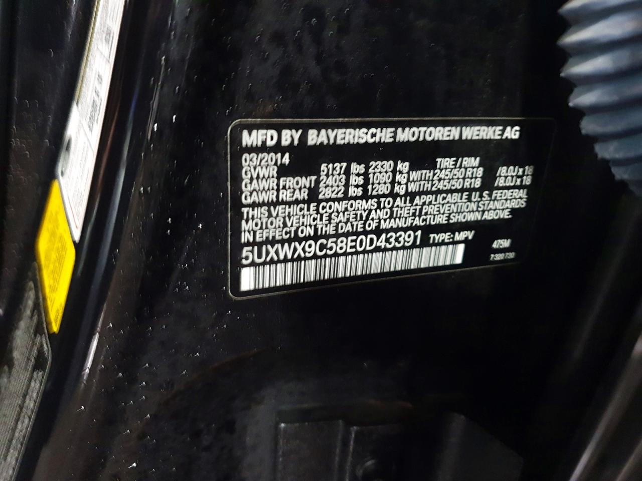 2014 BMW X3 photo 13