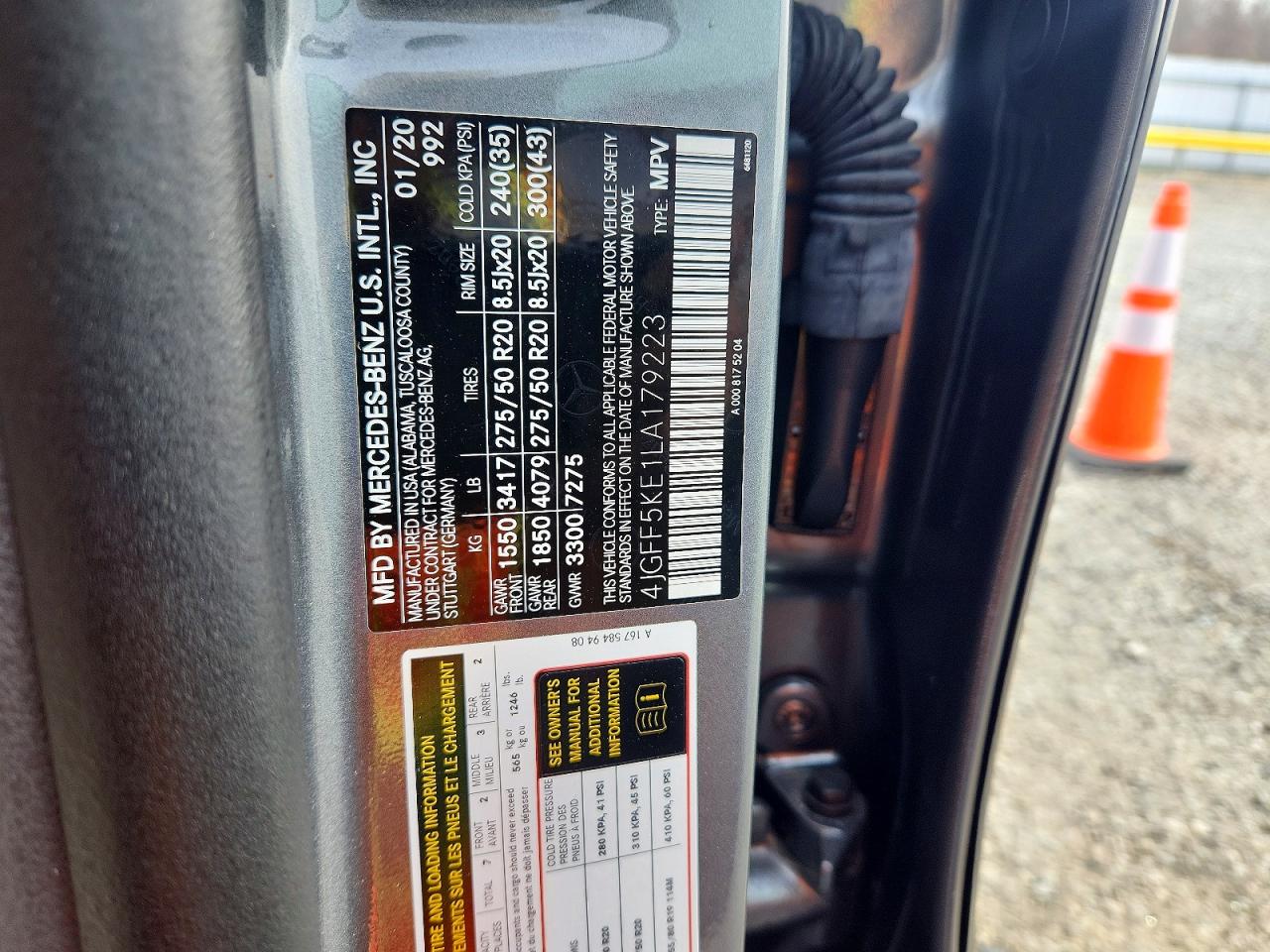 2020 MERCEDES-BENZ GLS 450 4MATIC photo 13