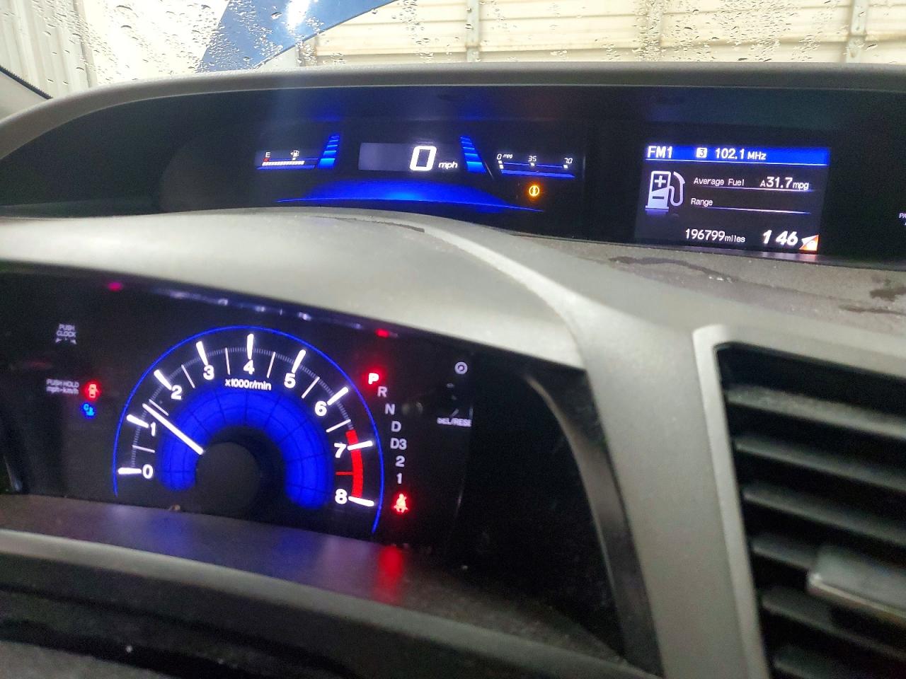 2012 HONDA CIVIC LX photo 9
