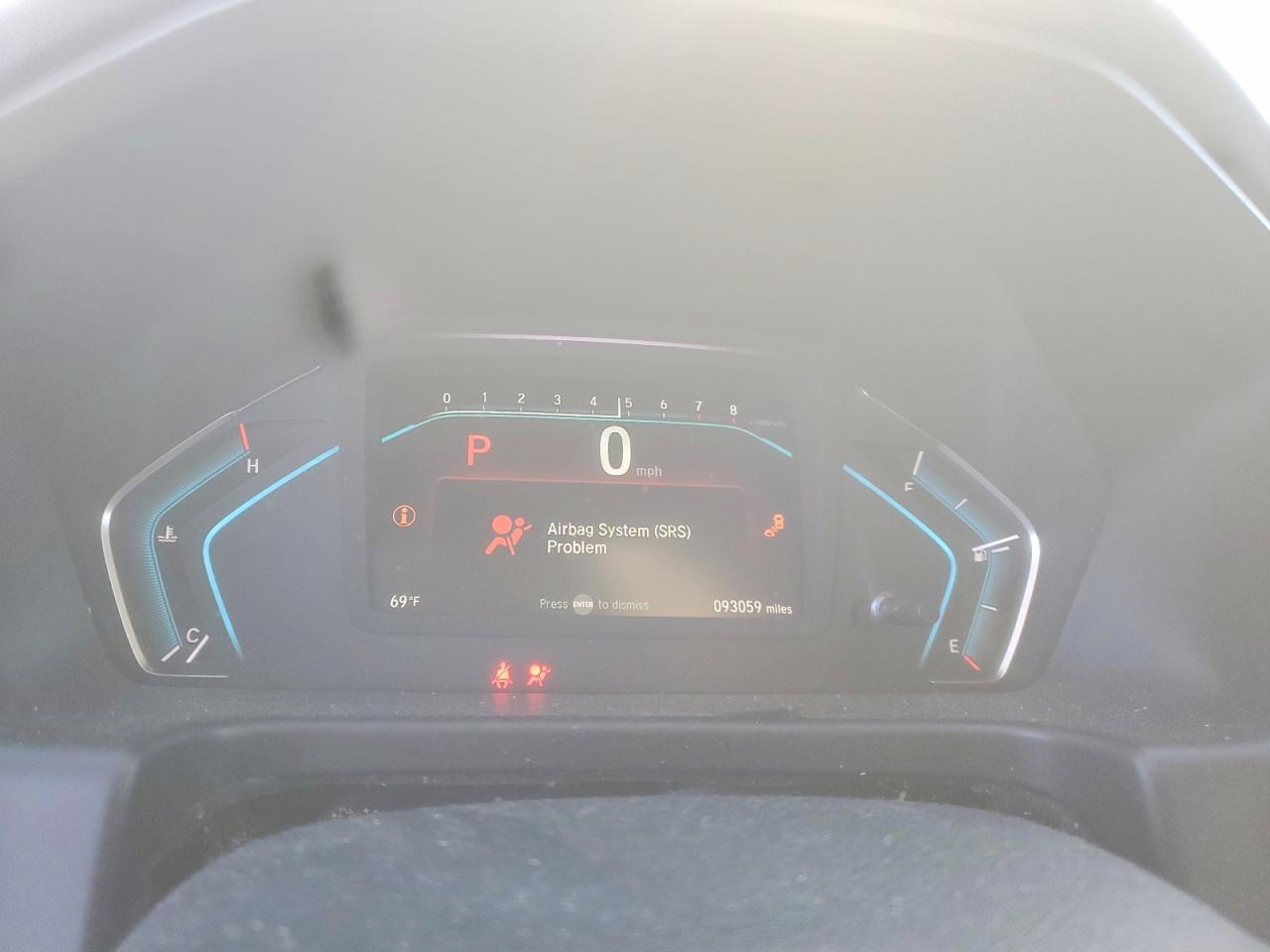 2019 HONDA ODYSSEY EXL photo 9