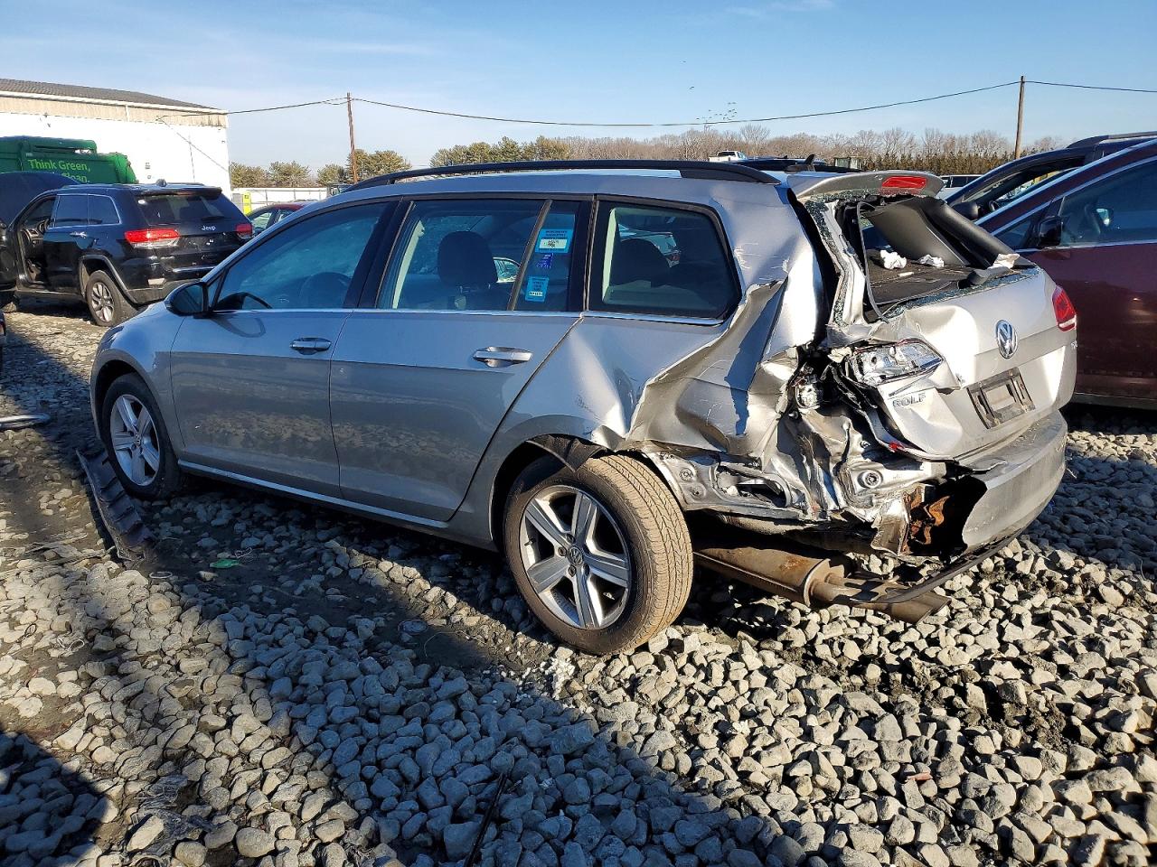 2015 VOLKSWAGEN GOLF SPORTWAGEN TDI S photo 2