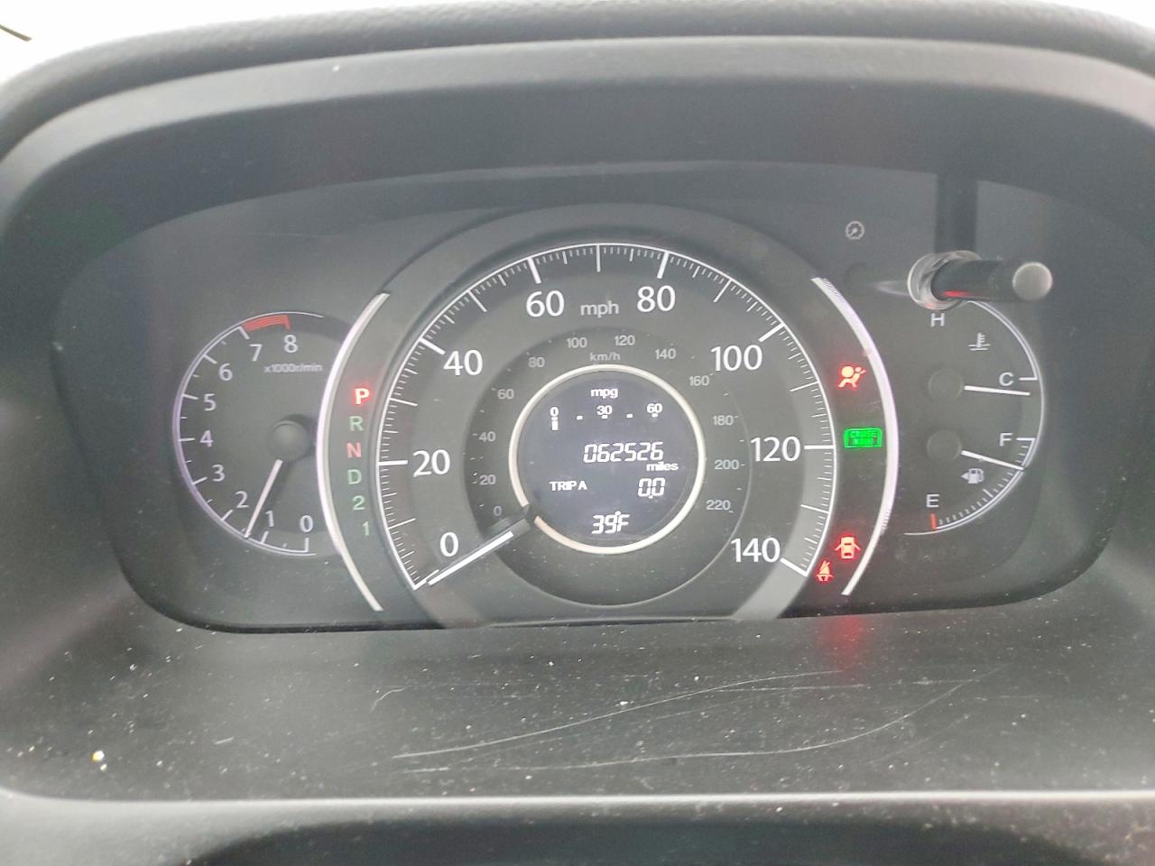 2012 HONDA CR-V EXL photo 9