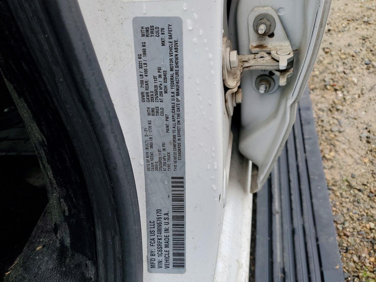2021 RAM 1500 LONGHORN photo 12