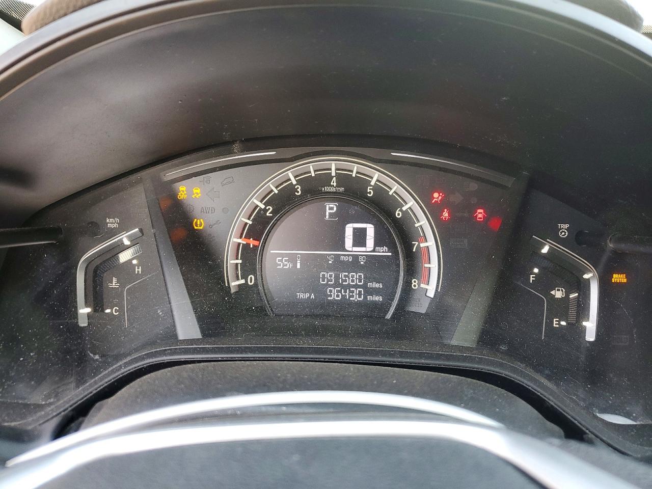2017 HONDA CR-V LX photo 9