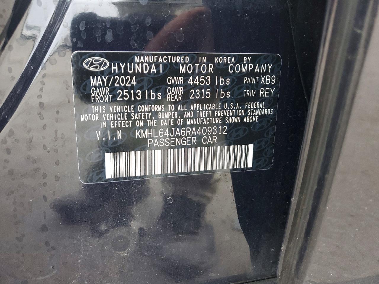2024 HYUNDAI SONATA SEL photo 12