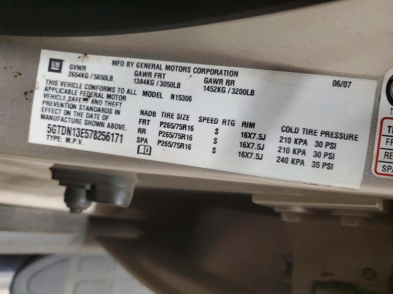 2007 HUMMER H3 photo 12