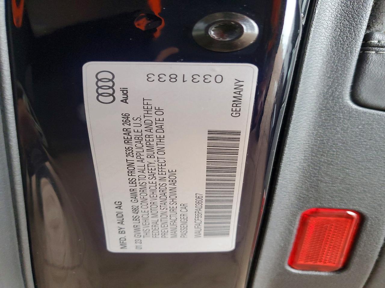 2023 AUDI A5 PREMIUM PLUS 45 photo 12