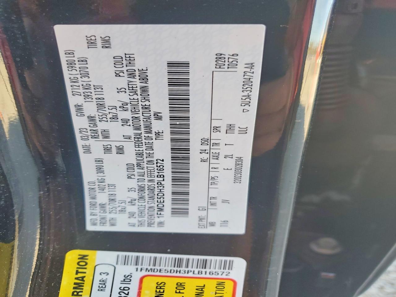 2023 FORD BRONCO BASE photo 13