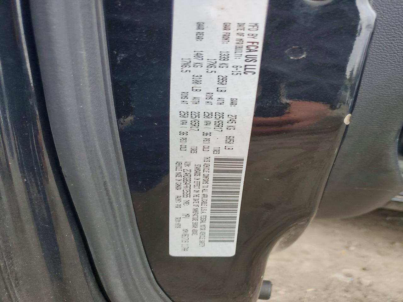 2015 DODGE GRAND CARAVAN SE photo 13